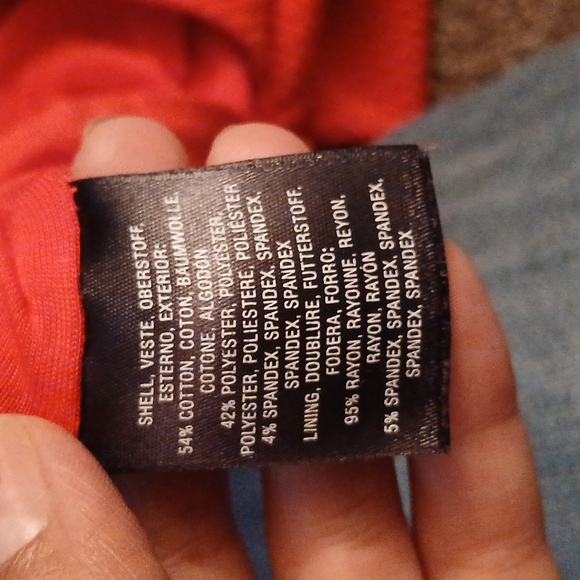 Maeve anthropologie vibrant red quilted shift dress size medium - Picture 12 of 16